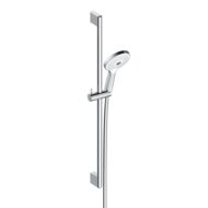 Duravit Universele glijstangset met garnituur 3 straalsoorten 700 mm chroom UV0680003010