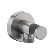 Duravit Universele handdouchehouder met slangverbinding rvs geborsteld UV0630009070 Duravit Universele handdouchehouder met slangverbinding rvs geborsteld UV0630009070