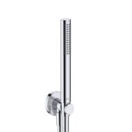 Duravit Universele handdoucheset zonder stang 1 straalsoort chroom UV0762002010 Duravit Universele handdoucheset zonder stang 1 straalsoort chroom UV0762002010