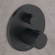 Duravit Universele thermostaat voor bad & douche 2 verbruikers mat-zwart TH4200014046