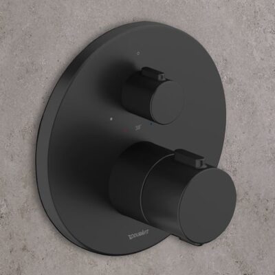 Duravit Universele thermostaat voor douche 1 verbruiker mat-zwart TH4200016046 7