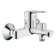 Grohe BauEdge eengreeps opbouw badmengkraan 2 verbruikers chroom 23334000 Grohe BauEdge eengreeps opbouw badmengkraan 2 verbruikers chroom 23334000