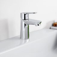 Grohe BauEdge wastafelkraan S-Size met EcoJoy chroom 23330000