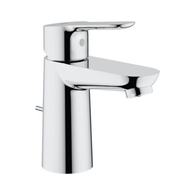 Grohe BauEdge wastafelkraan S-Size met EcoJoy met trekstang-afvoergarnituur chroom 23802000 4 Grohe BauEdge wastafelkraan S-Size met EcoJoy met trekstang-afvoergarnituur chroom 23802000 4
