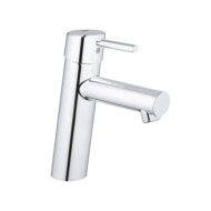 Grohe Concetto wastafelkraan M-Size met EcoJoy met afsluitbare afvoerplug push open chroom 23932001