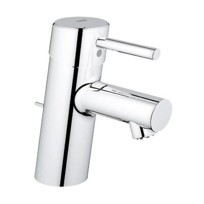 Grohe Concetto wastafelkraan S-Size met trekstang-afvoergarnituur chroom 23060001 4 Grohe Concetto wastafelkraan S-Size met trekstang-afvoergarnituur chroom 23060001 4