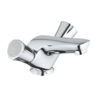 Grohe Costa wastafelkraan met trekstang afvoergarnituur chroom 21390001