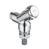 Grohe Eggemann hoekstopkraan 1/2 aansluiting chroom 41190000