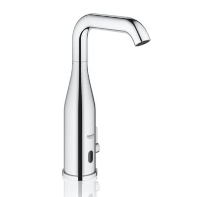 Grohe Essence E wastafelkraan met EcoJoy batterij aangedreven chroom 36445000 4 Grohe Essence E wastafelkraan met EcoJoy batterij aangedreven chroom 36445000 4