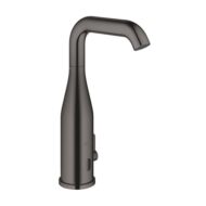 Grohe Essence E wastafelkraan met EcoJoy batterijgevoed hard hard graphite 36445A00 Grohe Essence E wastafelkraan met EcoJoy batterijgevoed hard hard graphite 36445A00