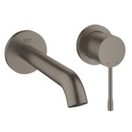 Grohe Essence eengreeps inbouw wastafelmengkraan met EcoJoy hard graphite geborsteld 19408AL1