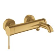 Grohe Essence eengreeps opbouw badmengkraan 2 verbruikers cool sunrise geborsteld 33624GN1