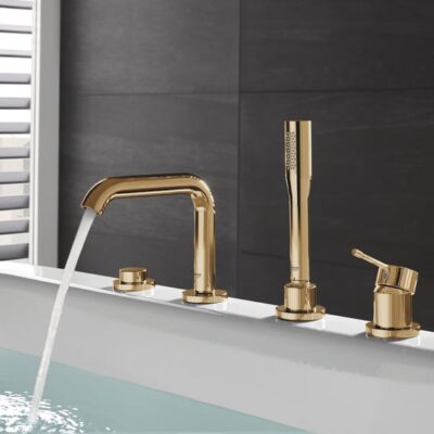 Grohe Essence eenhendel inbouw badrandkraan cool sunrise 19578GL1 6