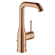 Grohe Essence wastafelkraan L-Size met EcoJoy met trekstang-afvoergarnituur warm warm sunset 32628DA1 Grohe Essence wastafelkraan L-Size met EcoJoy met trekstang-afvoergarnituur warm warm sunset 32628DA1