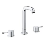 Grohe Essence wastafelkraan met EcoJoy met trekstang-afvoergarnituur chroom 20296001 Grohe Essence wastafelkraan met EcoJoy met trekstang-afvoergarnituur chroom 20296001