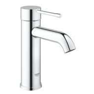 Grohe Essence wastafelkraan S-Size met EcoJoy met afsluitbare afvoerplug push open chroom 23797001 Grohe Essence wastafelkraan S-Size met EcoJoy met afsluitbare afvoerplug push open chroom 23797001