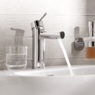Grohe Essence wastafelkraan S-Size met EcoJoy met trekstang-afvoergarnituur chroom 32898001 Grohe Essence wastafelkraan S-Size met EcoJoy met trekstang-afvoergarnituur chroom 32898001