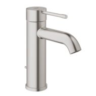 Grohe Essence wastafelkraan S-Size met EcoJoy met trekstang-afvoergarnituur supersteel 23589DC1 Grohe Essence wastafelkraan S-Size met EcoJoy met trekstang-afvoergarnituur supersteel 23589DC1