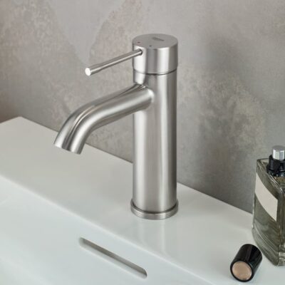 Grohe Essence wastafelkraan S-Size met EcoJoy supersteel 23590DC1 5