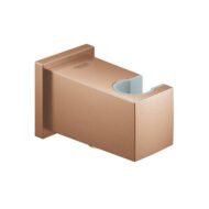 Grohe Euphoria Cube handdouchehouder met slangverbinding warm sunset geborsteld 26370DL0 Grohe Euphoria Cube handdouchehouder met slangverbinding warm sunset geborsteld 26370DL0
