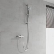 Grohe Euphoria glijstangset met garnituur 1 straalsoort 600 mm chroom 27266001 Grohe Euphoria glijstangset met garnituur 1 straalsoort 600 mm chroom 27266001