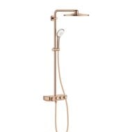 Grohe Euphoria SmartControl thermostatische opbouw regendoucheset met EcoJoy warm Ø310 mm warm sunset 26507DA0