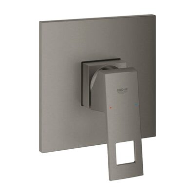 Grohe Eurocube eengreeps inbouw douchemengkraan 1 verbruiker hard graphite geborsteld 24061AL0 6