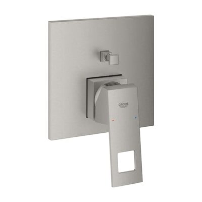 Grohe Eurocube eengreeps inbouw mengkraan voor bad 2 verbruikers supersteel 24062DC0 7