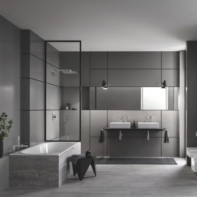 Grohe Eurocube eengreeps inbouw wastafelmengkraan supersteel 23447DC0 7 Grohe Eurocube eengreeps inbouw wastafelmengkraan supersteel 23447DC0 7