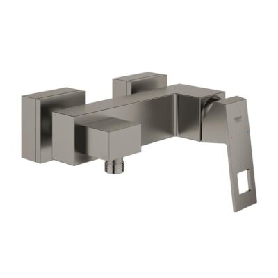 Grohe Eurocube eengreeps opbouw douchemengkraan 1 verbruiker hard graphite geborsteld 23145AL0 6