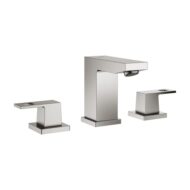 Grohe Eurocube wastafelkraan met trekstang-afvoergarnituur supersteel 20351DC0 Grohe Eurocube wastafelkraan met trekstang-afvoergarnituur supersteel 20351DC0