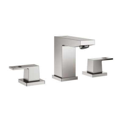 Grohe Eurocube wastafelkraan met trekstang-afvoergarnituur supersteel 20351DC0 6 Grohe Eurocube wastafelkraan met trekstang-afvoergarnituur supersteel 20351DC0 6