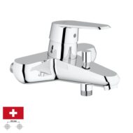 Grohe Eurodisc Cosmopolitan eengreeps opbouw badmengkraan 2 verbruikers chroom 32587002