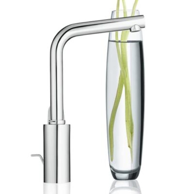 Grohe Eurodisc Cosmopolitan wastafelkraan L-Size met trekstang-afvoergarnituur chroom 23054003 5