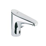 Grohe Europlus E wastafelkraan met EcoJoy netstroom chroom 36015001 Grohe Europlus E wastafelkraan met EcoJoy netstroom chroom 36015001