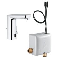 Grohe Eurosmart CE wastafelkraan met EcoJoy netstroom chroom 36386001