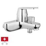 Grohe Eurosmart Cosmopolitan eengreeps opbouw badmengkraan 2 verbruikers chroom 23424000