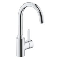 Grohe Eurosmart Cosmopolitan wastafelkraan L-Size met afsluitbare afvoerplug push open chroom 23933001 Grohe Eurosmart Cosmopolitan wastafelkraan L-Size met afsluitbare afvoerplug push open chroom 23933001