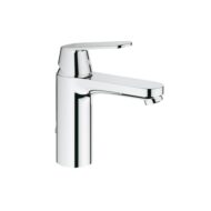 Grohe Eurosmart Cosmopolitan wastafelkraan M-Size met EcoJoy met verzinkbare ketting chroom 23326000 Grohe Eurosmart Cosmopolitan wastafelkraan M-Size met EcoJoy met verzinkbare ketting chroom 23326000