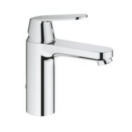 Grohe Eurosmart Cosmopolitan wastafelkraan M-Size met EcoJoy met verzinkbare ketting chroom 2339700E