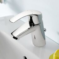 Grohe Eurosmart wastafelkraan S-Size met EcoJoy met trekstang-afvoergarnituur chroom 23456002 Grohe Eurosmart wastafelkraan S-Size met EcoJoy met trekstang-afvoergarnituur chroom 23456002