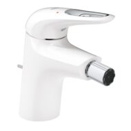 Grohe Eurostyle bidetkraan met trekstang-afvoergarnituur moon white moon white 33565LS3