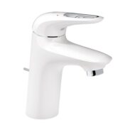 Grohe Eurostyle wastafelkraan S-Size met EcoJoy met trekstang-afvoergarnituur moon moon white 23374LS3 Grohe Eurostyle wastafelkraan S-Size met EcoJoy met trekstang-afvoergarnituur moon moon white 23374LS3