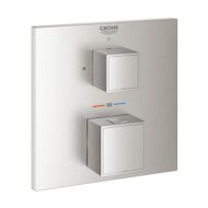 Grohe Grohtherm Cube thermostaat voor douche 1 verbruiker supersteel 24153DC0