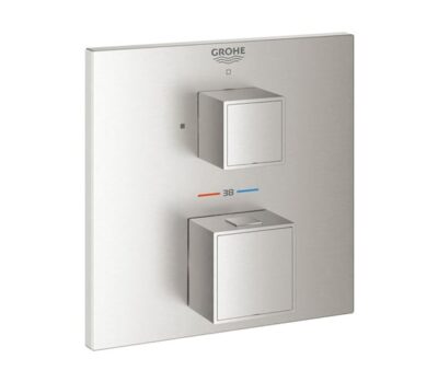 Grohe Grohtherm Cube thermostaat voor douche 1 verbruiker supersteel 24153DC0 6
