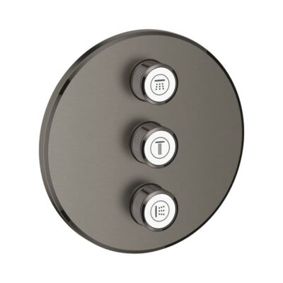 Grohe Grohtherm SmartControl omsteller 3 verbruikers hard graphite geborsteld 29122AL0 5 Grohe Grohtherm SmartControl omsteller 3 verbruikers hard graphite geborsteld 29122AL0 5