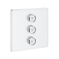 Grohe Grohtherm SmartControl omsteller 3 verbruikers moon white 29158LS0 Grohe Grohtherm SmartControl omsteller 3 verbruikers moon white 29158LS0