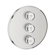 Grohe Grohtherm SmartControl omsteller 3 verbruikers supersteel 29122DC0 Grohe Grohtherm SmartControl omsteller 3 verbruikers supersteel 29122DC0