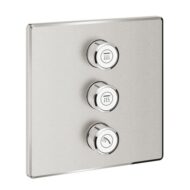 Grohe Grohtherm SmartControl omsteller 3 verbruikers supersteel 29127DC0 Grohe Grohtherm SmartControl omsteller 3 verbruikers supersteel 29127DC0