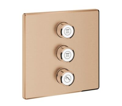 Grohe Grohtherm SmartControl omsteller warm 3 verbruikers warm sunset geborsteld 29127DL0 4 Grohe Grohtherm SmartControl omsteller warm 3 verbruikers warm sunset geborsteld 29127DL0 4